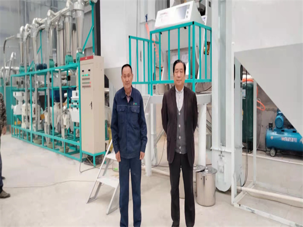 許昌小米加工設備安裝成功